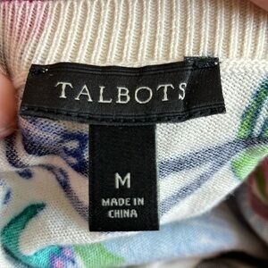 Talbots Multicolor Knit Sweater